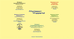 Desktop Screenshot of montessori-wuppertal.de